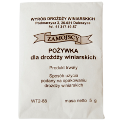 Pożywka na wino dla drożdży...