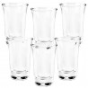 Kieliszki do wódki alkoholu komplet 6 x 40 ml