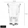 Kieliszki do wódki alkoholu komplet 6 x 30 ml