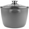 Garnek granitowy 6 L Powłoka non-stick COOKMARK MARBLE