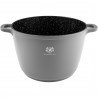 Garnek granitowy 6 L Powłoka non-stick COOKMARK MARBLE