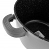 Garnek granitowy 6 L Powłoka non-stick COOKMARK MARBLE