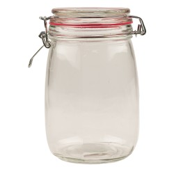 Słoik szklany z klamrą...