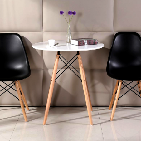 Stolik kawowy dsw 60cm nowoczesny stół biały skandynawski
