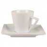 Komplet 2 filiżanek ze spodkami porcelanowe filiżanki spodki Festa Italia