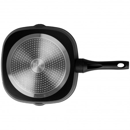 Patelnia Grillowa 28 cm INDUKCJA GAZ NON STICK