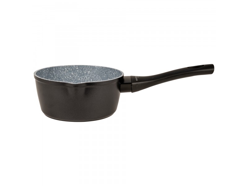 Rondel Aluminiowy z Pokrywką 16 cm INDUKCJA GAZ NON STICK