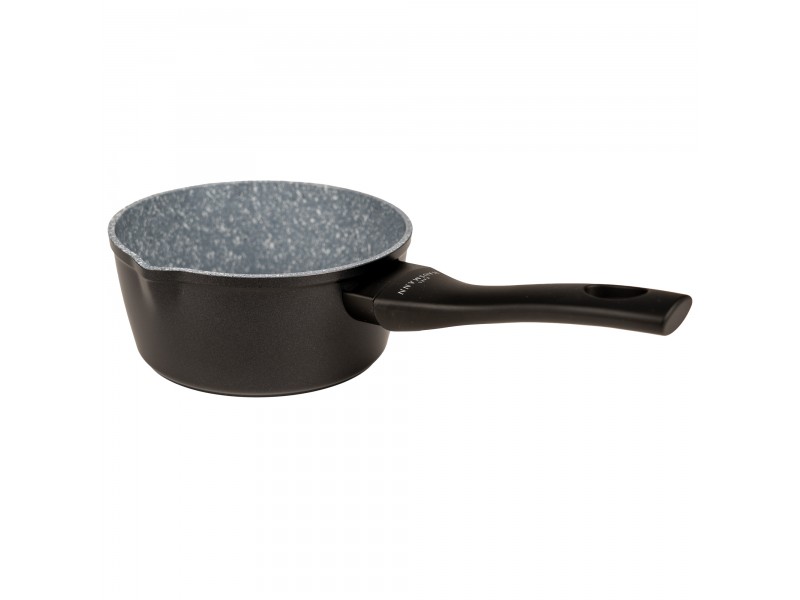 Rondel Aluminiowy z Pokrywką 16 cm INDUKCJA GAZ NON STICK