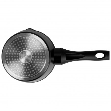 Rondel Aluminiowy z Pokrywką 16 cm INDUKCJA GAZ NON STICK