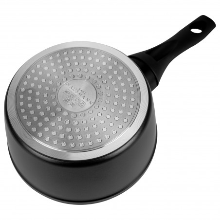 Rondel Aluminiowy z Pokrywką 16 cm INDUKCJA GAZ NON STICK