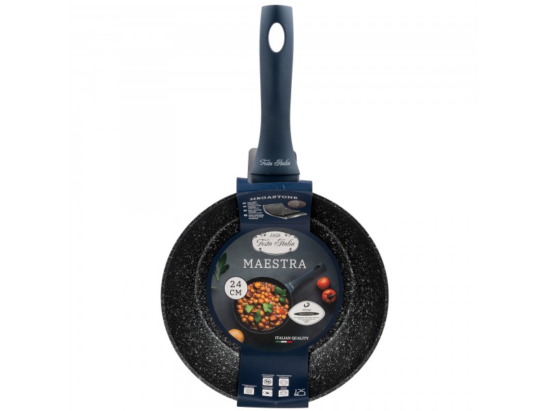 PATELNIA TRADYCYJNA 24 CM NON-STICK INDUKCJA GAZ