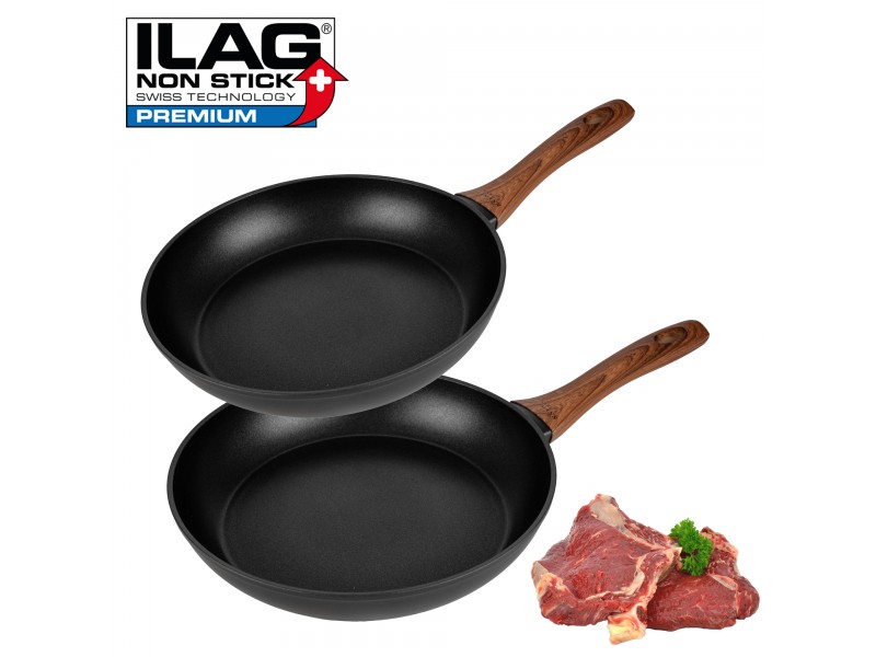 Komplet Patelni 2 szt. 20/28 cm NON STICK INDUKCJA GAZ