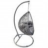 Fotel kokon ogrodowy 120cm wiszący huśtawka kosz bujany okrągły