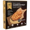 Kamień do pizzy z kordierytu 33 cm Zestaw do pieczenia pizzy, chleba i ciast z akcesoriami Karl Hausmann