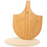 Kamień do pizzy z kordierytu 33 cm Zestaw do pieczenia pizzy, chleba i ciast z akcesoriami Karl Hausmann