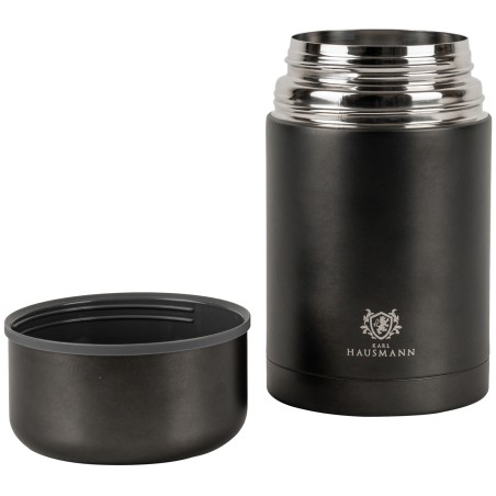 Termos obiadowy ze stali nierdzewnej 750ml Czarny