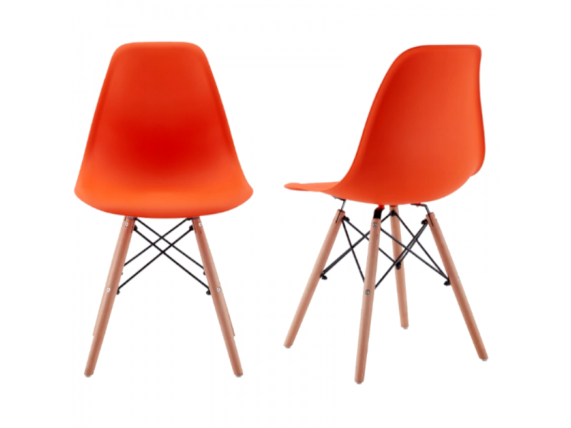 Krzesło biurowe nowoczesne dsw skandynawskie fotel komplet 2 sztuk