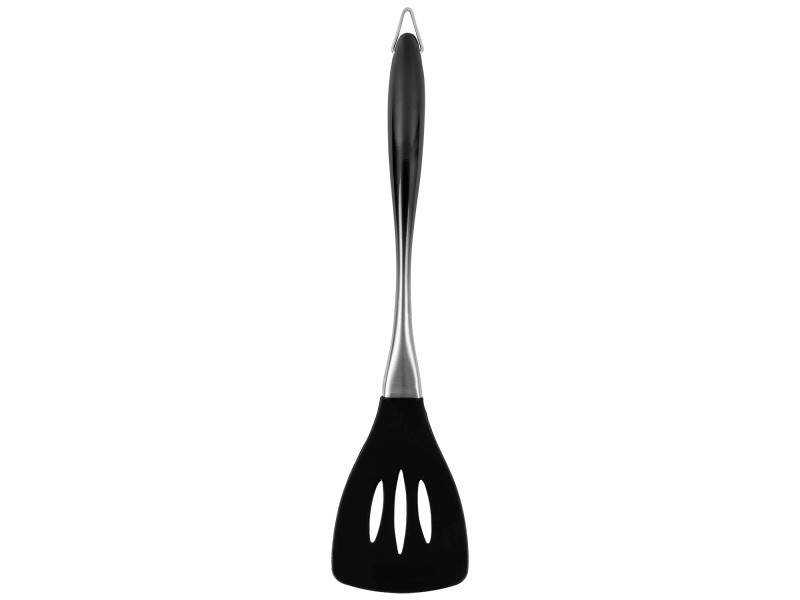 Łopatka Cedzakowa Silikonowa Karl Hausmann 33,5 cm Stal Nierdzewna