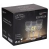 Zestaw 6 kieliszków do wina 230 ml FESTA ITALIA – szkło do białego i czerwonego wina, drinków, napojów
