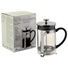Szklana Kawiarka Tłokowa 0.8L French Press FESTA ITALIA – Klasyczne Parzenie Kawy, Szkło Krystaliczne