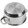 Garnek do gotowania na parze 2,1 l 18 cm parowar gaz indukcja