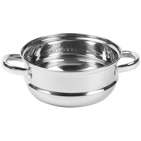 Garnek do gotowania na parze 2,1 l 18 cm parowar gaz indukcja