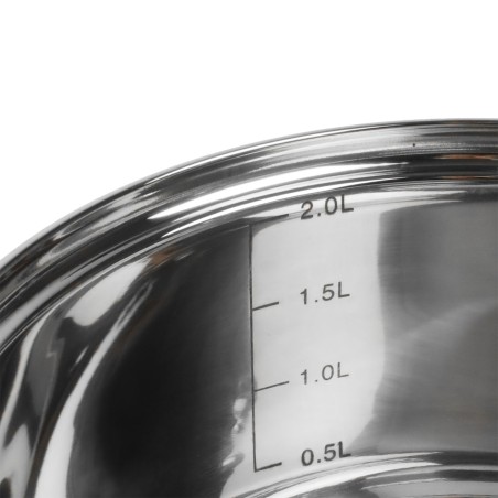 Garnek do gotowania na parze 2,1 l 18 cm parowar gaz indukcja