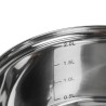 Garnek do gotowania na parze 2,1 l 18 cm parowar gaz indukcja