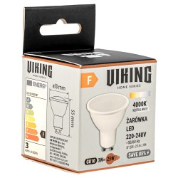 Żarówka LED GU10 3W 4000K...