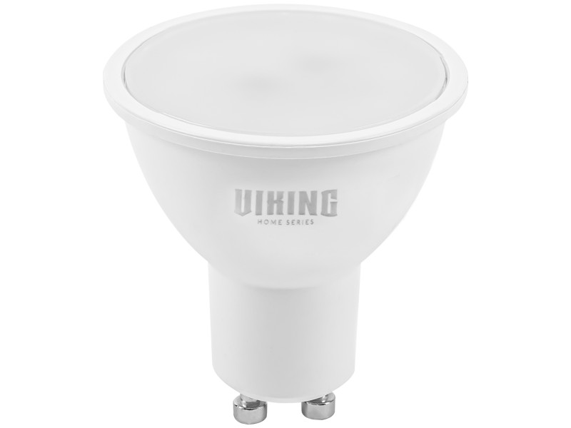 Żarówka LED GU10 6W 4000K Neutralna Biała Zamiennik 40W Energooszczędna Bez Migotania