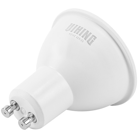 Żarówka LED GU10 6W 4000K Neutralna Biała Zamiennik 40W Energooszczędna Bez Migotania