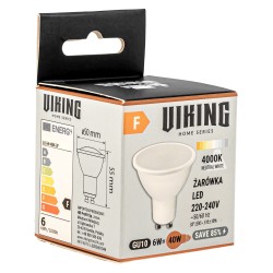 Żarówka LED GU10 6W 4000K...