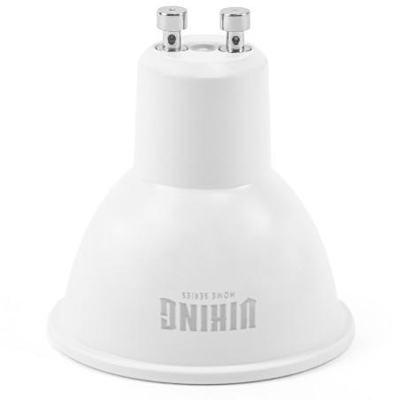 Żarówka LED GU10 3W 4000K Neutralna Biała Zamiennik 25W Energooszczędna Bez Migotania Zestaw 10 szt