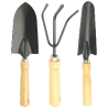 Zestaw narzędzi ogrodniczych 3-częściowy – łopatki i pazurki do ogrodu, działki, balkonu