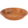 Miska kuchenna drewniana owalna 30 cm – do sałatek, owoców, pieczywa, dekoracyjna, trwała