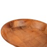 Miska kuchenna drewniana owalna 30 cm – do sałatek, owoców, pieczywa, dekoracyjna, trwała