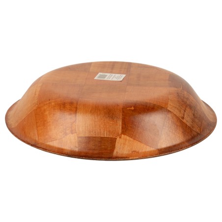 Miska kuchenna drewniana owalna 30 cm – do sałatek, owoców, pieczywa, dekoracyjna, trwała