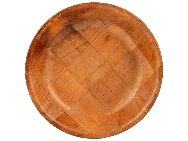 Miska kuchenna drewniana owalna 30 cm – do sałatek, owoców, pieczywa, dekoracyjna, trwała