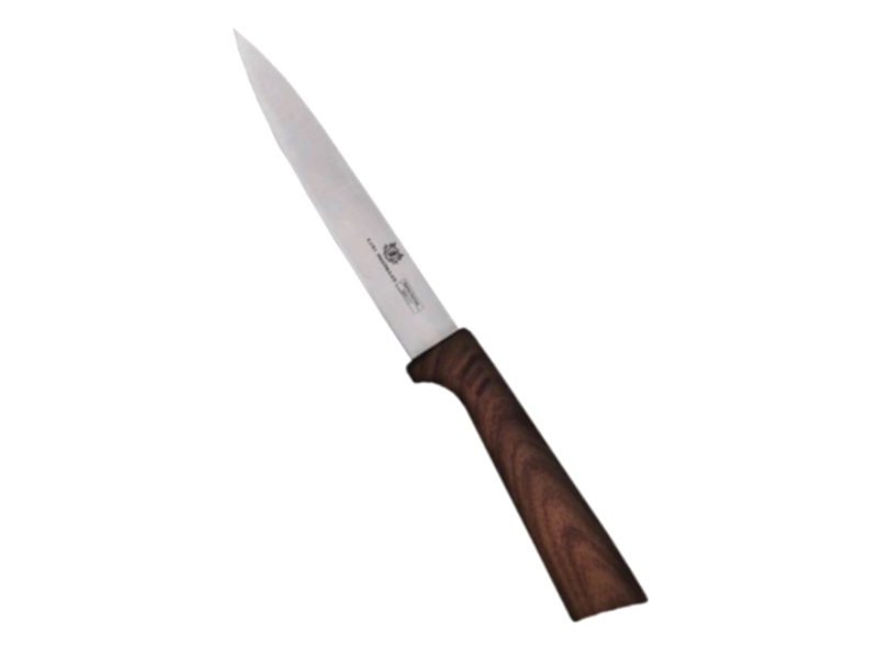 Nóż uniwersalny kuchenny 12 cm drewnopodobny do krojenia cięcia