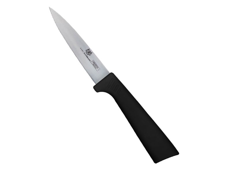 Nóż kuchenny do jarzyn warzyw 8,5 cm czarny praktyczny