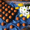 Blacha do pieczenia 24 muffinek fakturowana czarna blaszka forma