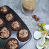 Blacha do pieczenia 12 muffinek fakturowana czarna blaszka forma