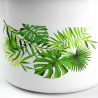 GARNEK EMALIOWANY MONSTERA POWŁOKA 4,5L INDUKCJA EMALIA RYBNIK