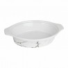 Naczynie ceramiczne z podgrzewaczem żaroodporne owalne 2,4l