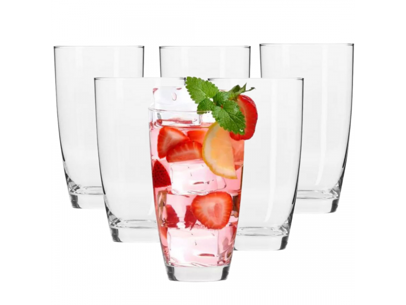 Kpl. szklanek do drinków 500 ml 6 szt szklanki Mixology Krosno
