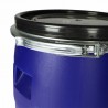BECZKA 60L Z METALOWĄ OBEJMĄ ZBIORNIK NA DESZCZÓWKĘ WODĘ