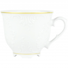 FILIŻANKA PORCELANOWA ZE ZŁOTYM PASKIEM 250ML ROCOCO