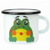 Kubek emaliowany 0,5l żabka zdzisia Emalia Rybnik